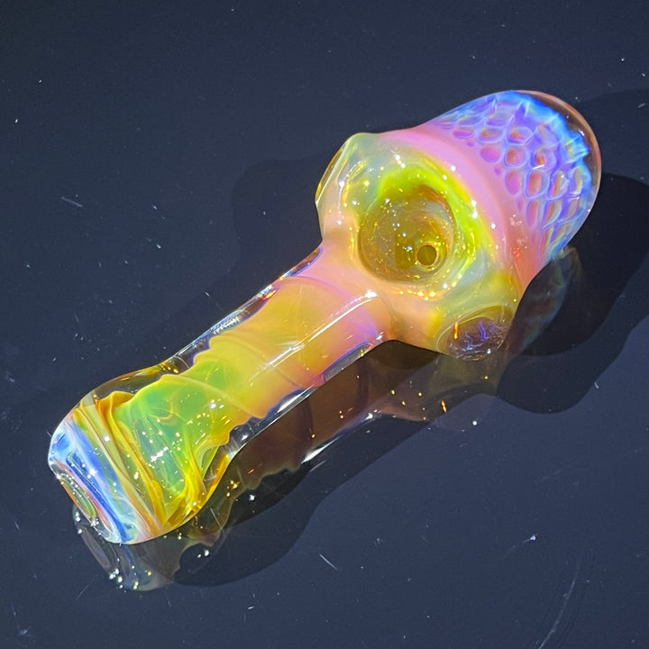 Alien Brain Honeycomb Pipe Glass Pipe Plug a Nug