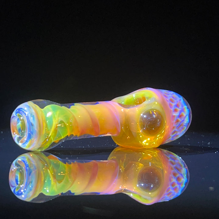 Alien Brain Honeycomb Pipe Glass Pipe Plug a Nug