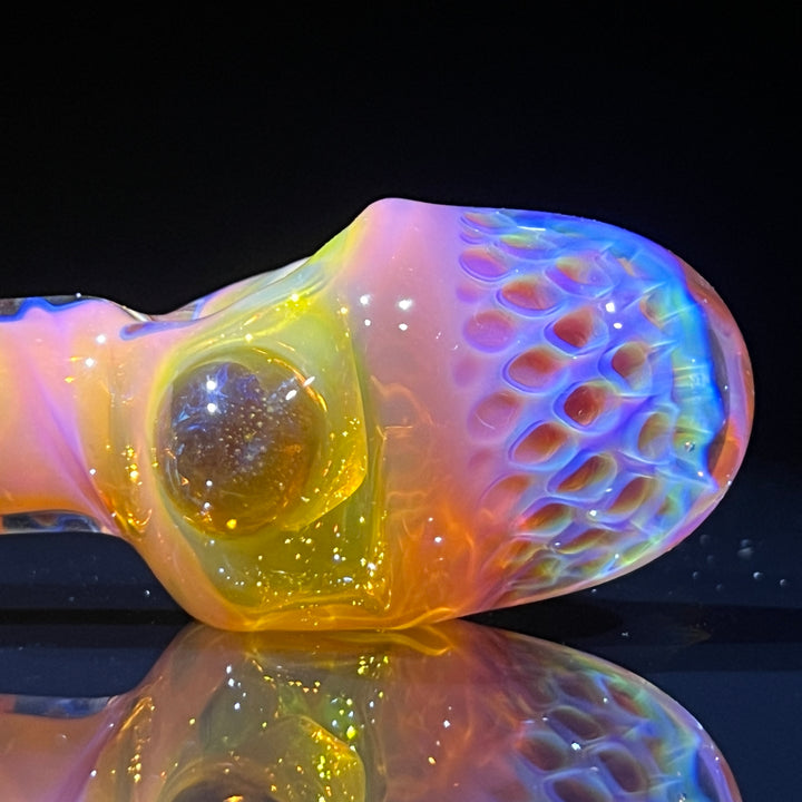 Alien Brain Honeycomb Pipe Glass Pipe Plug a Nug