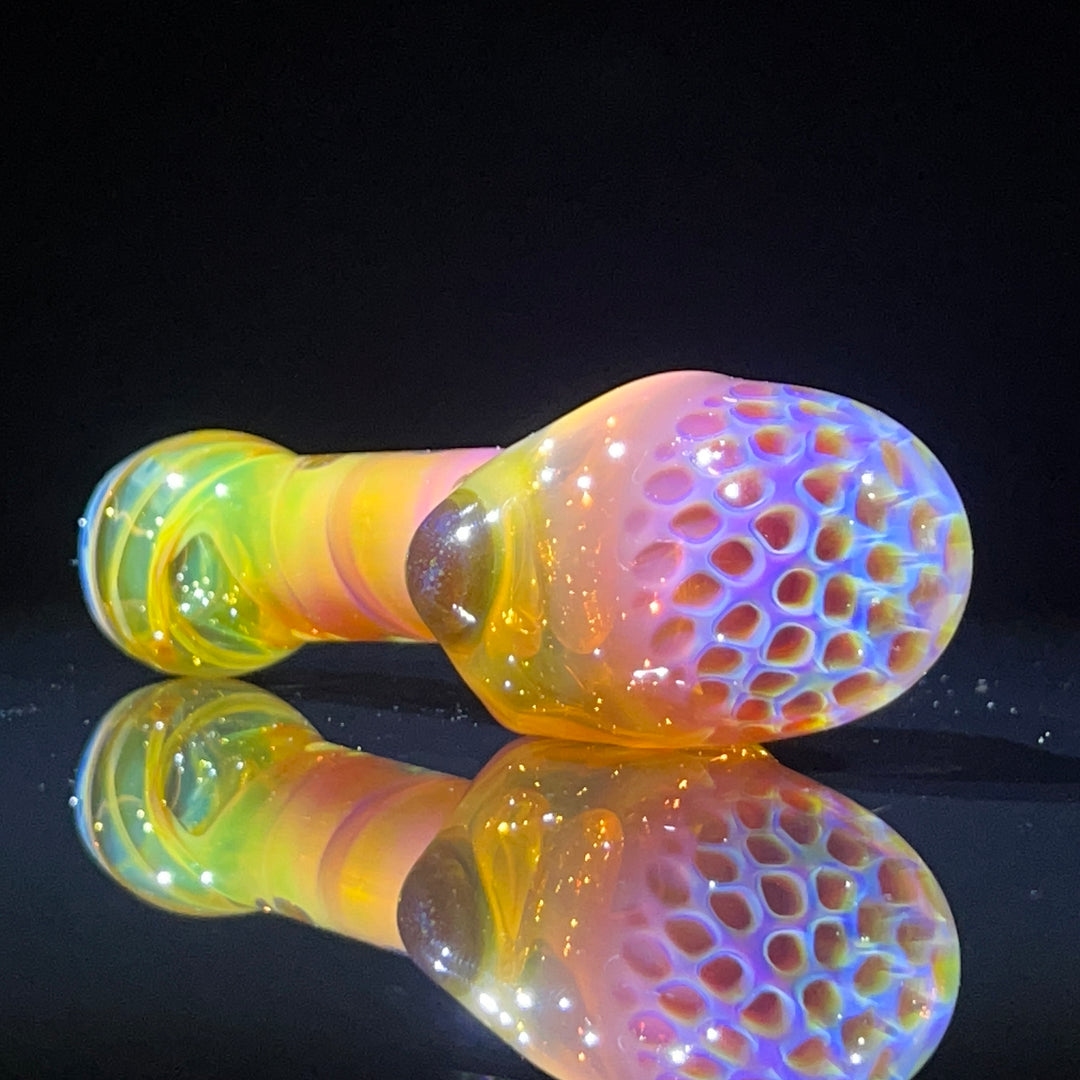 Alien Brain Honeycomb Pipe Glass Pipe Plug a Nug
