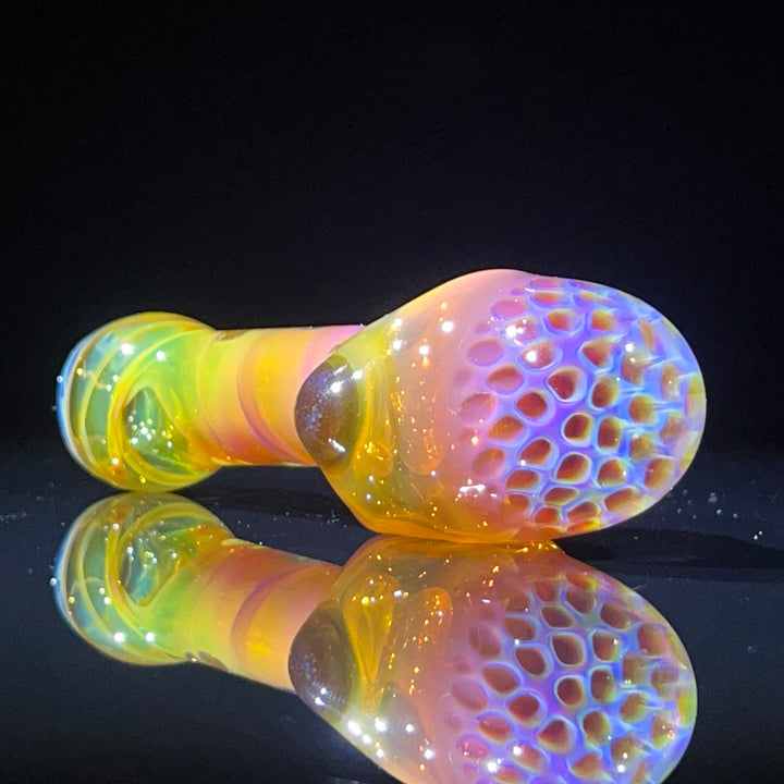 Alien Brain Honeycomb Pipe Glass Pipe Plug a Nug