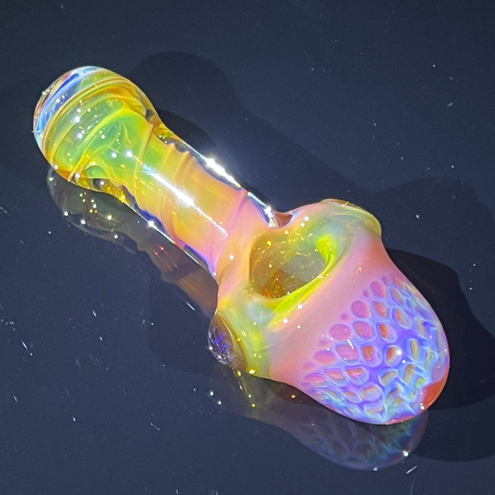 Alien Brain Honeycomb Pipe Glass Pipe Plug a Nug