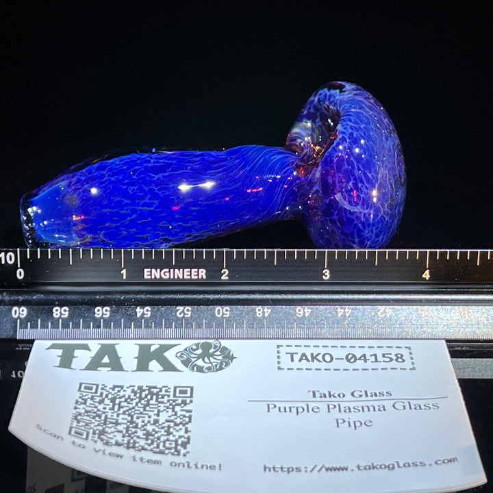 Purple Plasma Glass Pipe Glass Pipe Tako Glass   