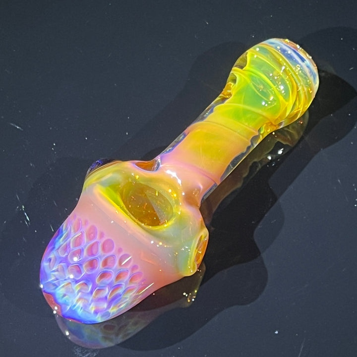 Alien Brain Honeycomb Pipe Glass Pipe Plug a Nug