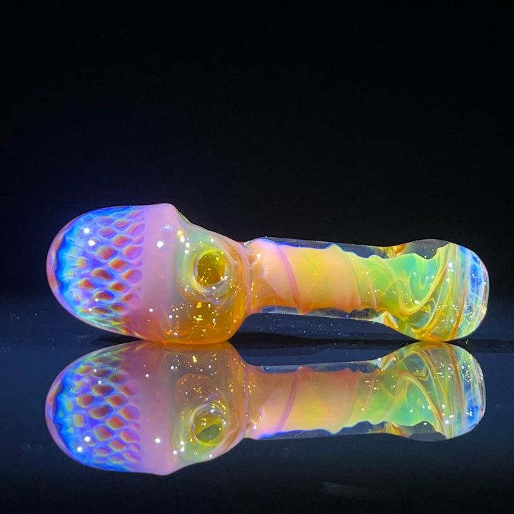 Alien Brain Honeycomb Pipe Glass Pipe Plug a Nug