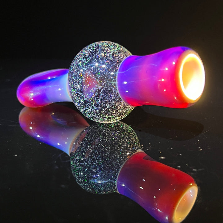 Crushed Opal Space Donut Chillum Accessory Tako Glass   