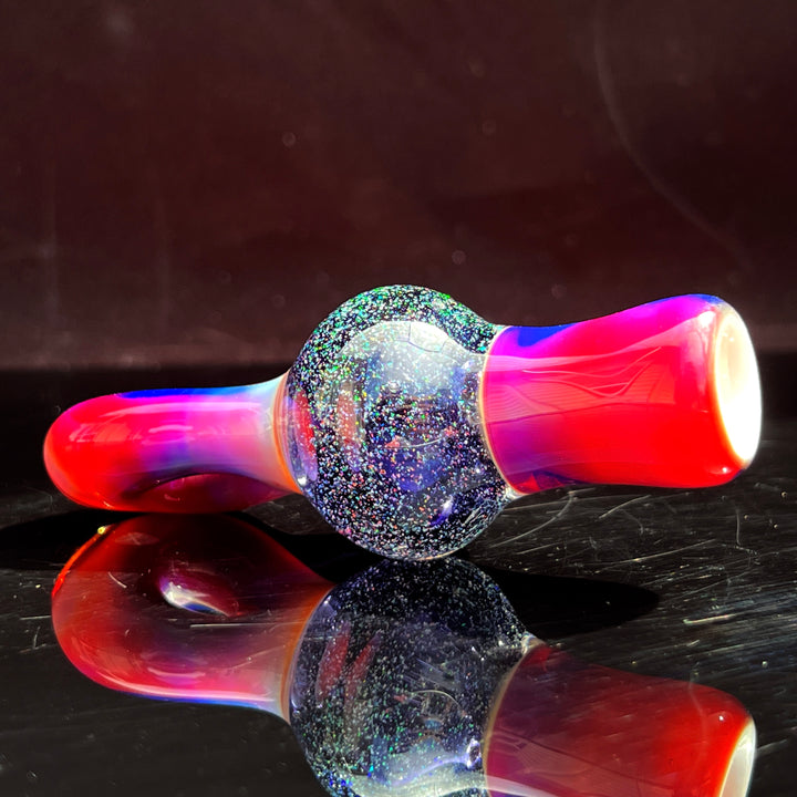 Crushed Opal Space Donut Chillum Accessory Tako Glass   