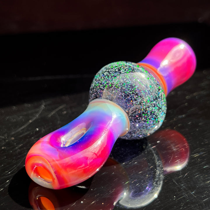 Crushed Opal Space Donut Chillum Accessory Tako Glass   