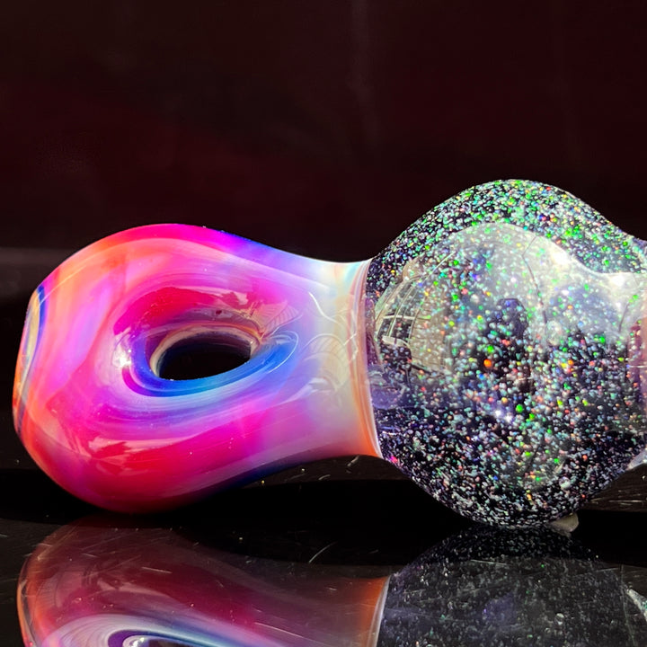 Crushed Opal Space Donut Chillum Accessory Tako Glass   