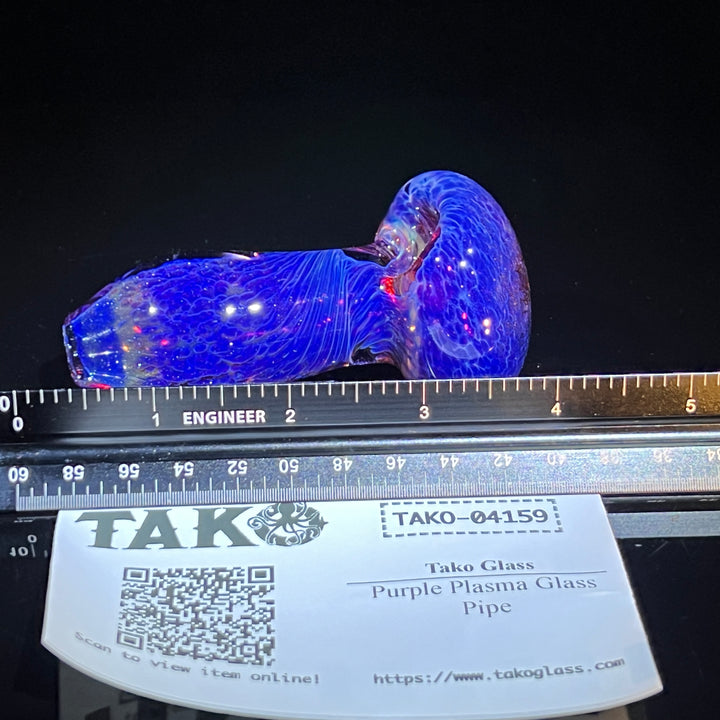 Purple Plasma Glass Pipe Glass Pipe Tako Glass   