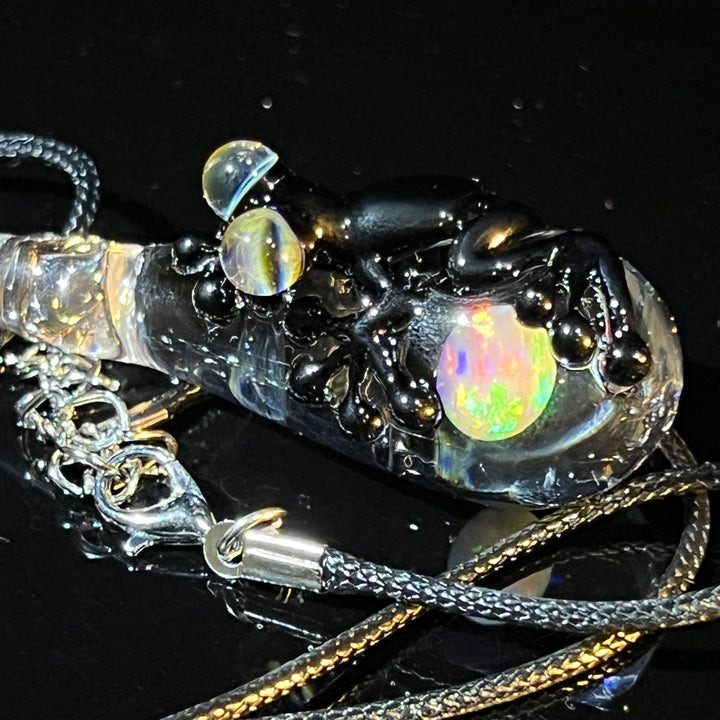 Frog Opal Pendant Jewelry Beezy Glass   