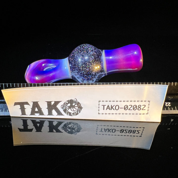 Crushed Opal Space Donut Chillum Accessory Tako Glass   