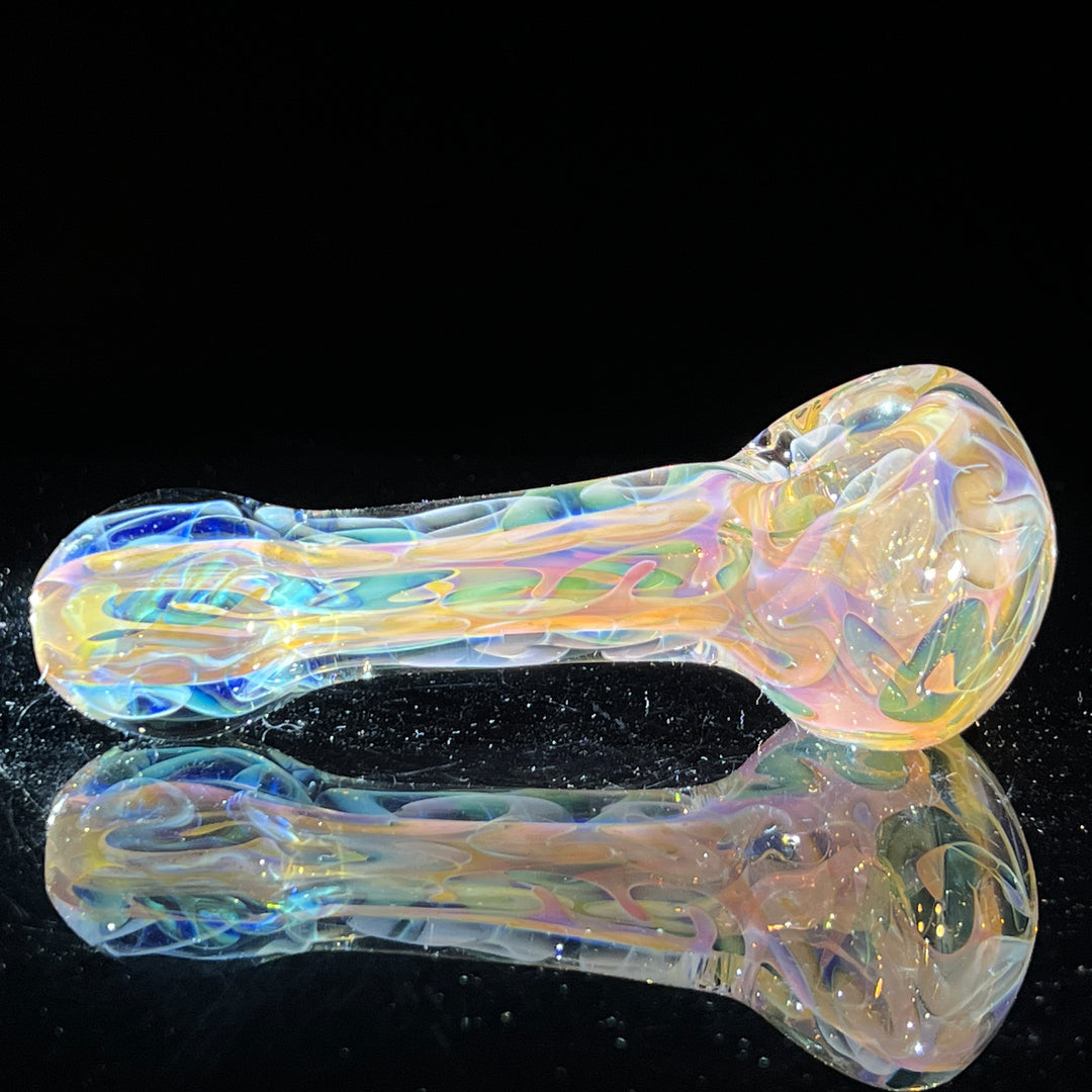 Large Ghost Flame Pipe Glass Pipe Tiny Mike   