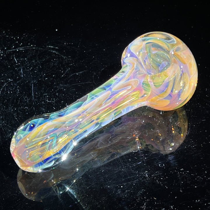 Large Ghost Flame Pipe Glass Pipe Tiny Mike   