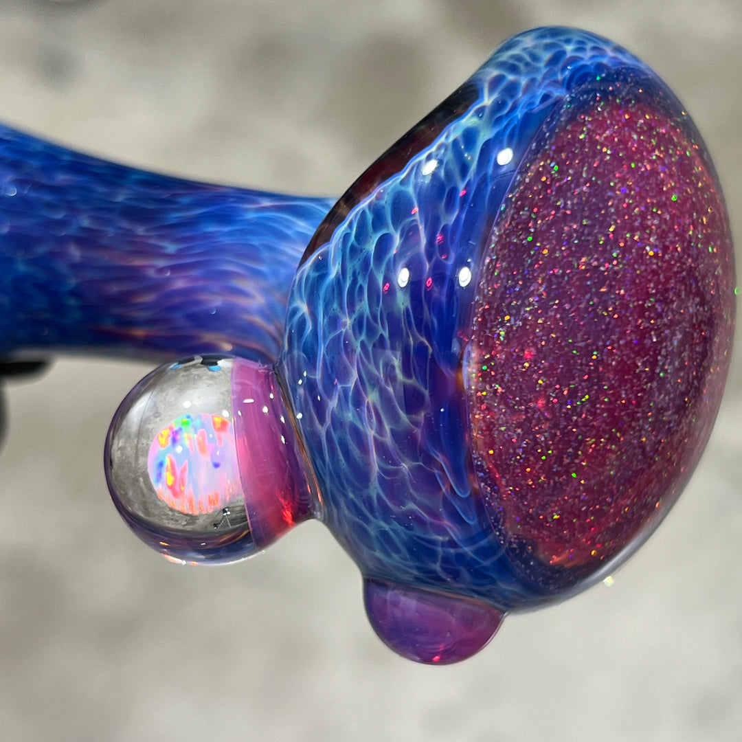 Purple Nebula Telemagenta Opal Pipe Glass Pipe Tako Glass   