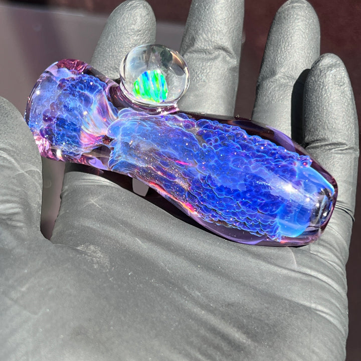 Purple Plasma Opal Chillum Glass Pipe Tako Glass   