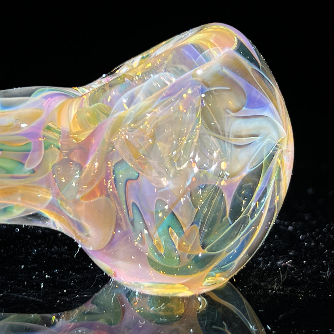 Large Ghost Flame Pipe Glass Pipe Tiny Mike   