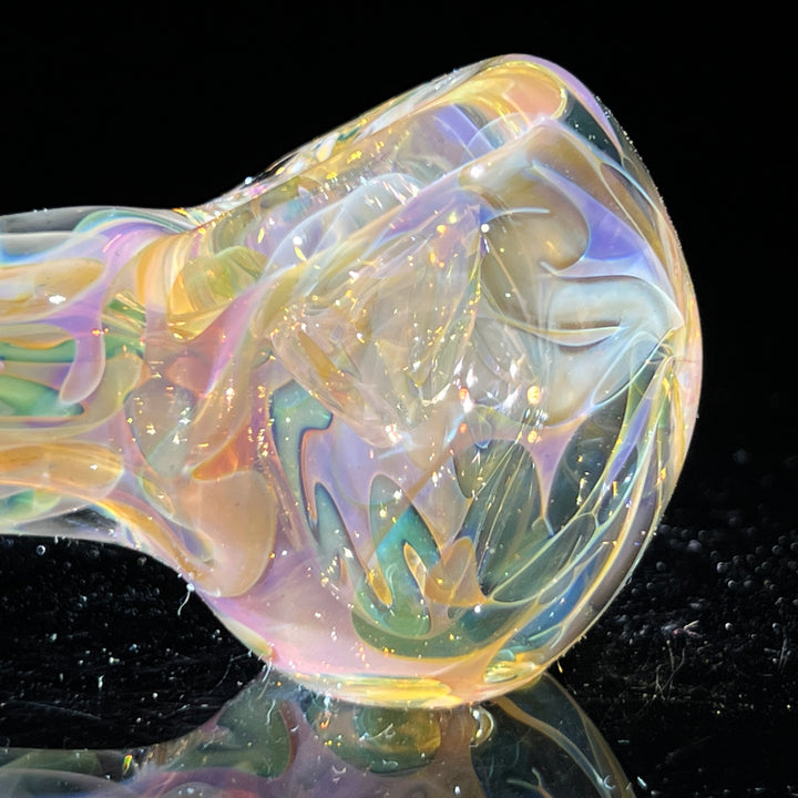 Large Ghost Flame Pipe Glass Pipe Tiny Mike   
