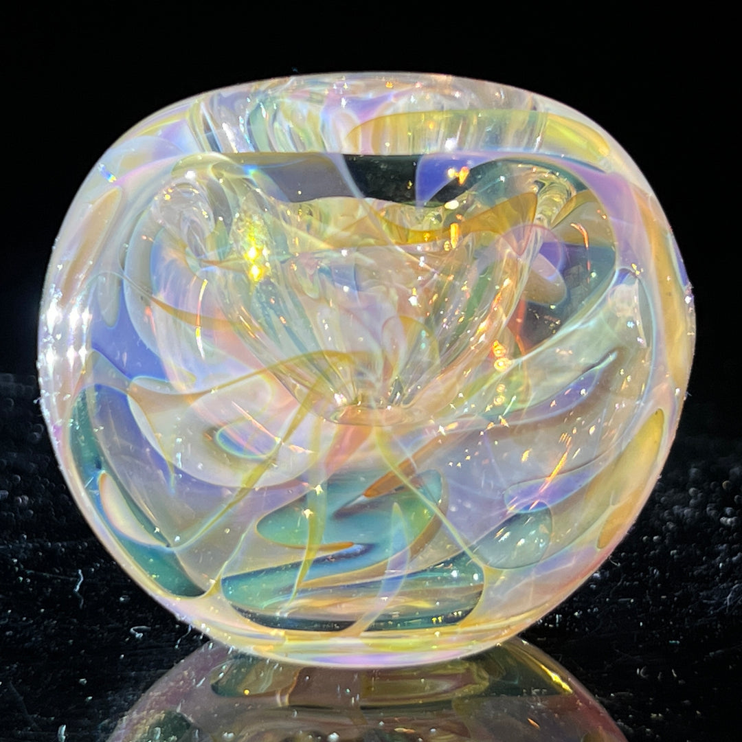 Large Ghost Flame Pipe Glass Pipe Tiny Mike   