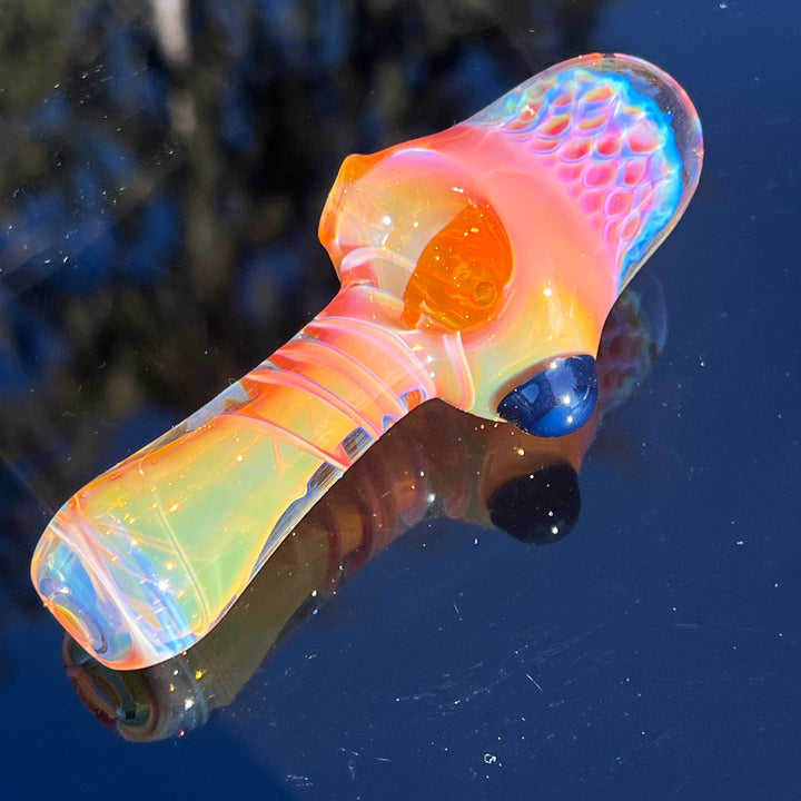 Alien Brain Honeycomb Pipe Glass Pipe Plug a Nug