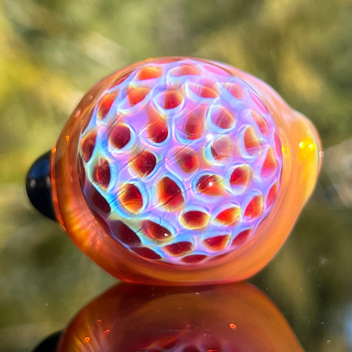Alien Brain Honeycomb Pipe Glass Pipe Plug a Nug