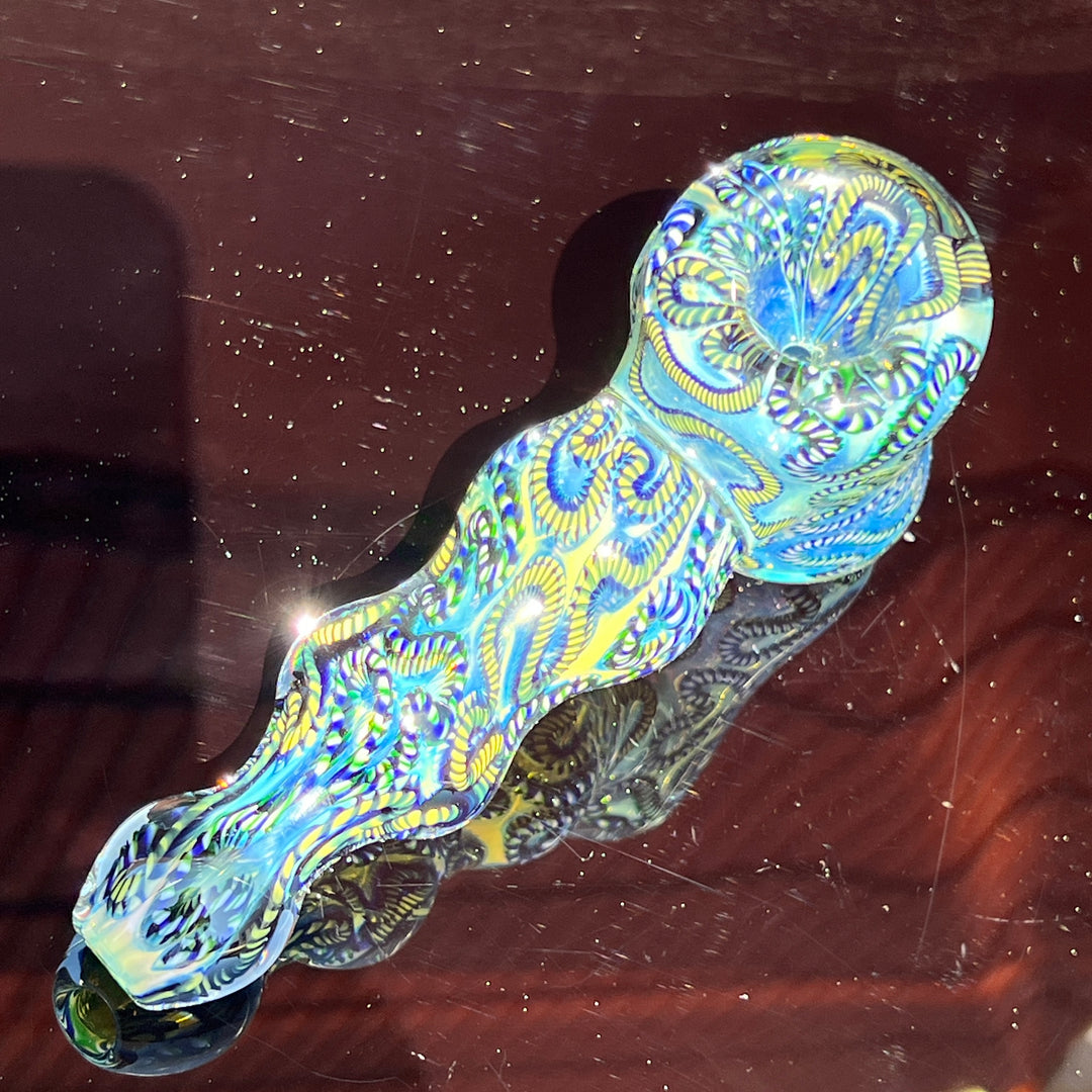 Inside Out Hammer Glass Pipe Tiny Mike   