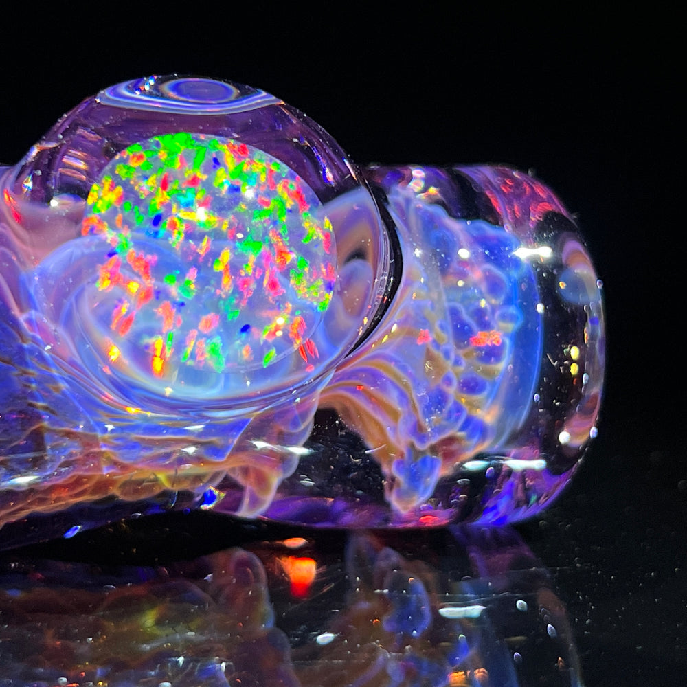 Purple Plasma Opal Chillum Glass Pipe Tako Glass   