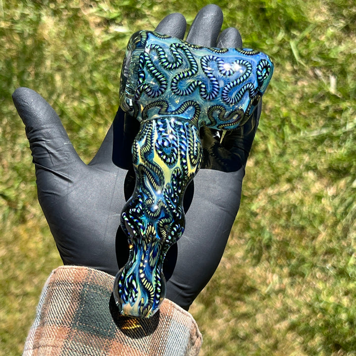 Inside Out Hammer Glass Pipe Tiny Mike   