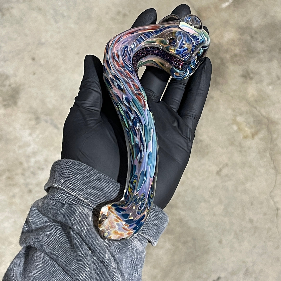 Molten Chaos Inside Out Sherlock Glass Pipe Molten Imagination   