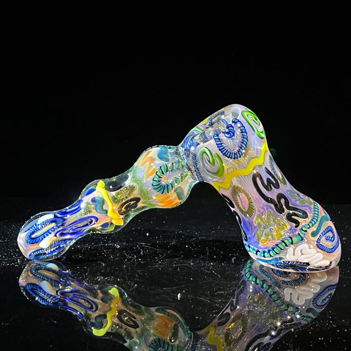 Inside Out Hammer Bubbler Glass Pipe Tiny Mike   