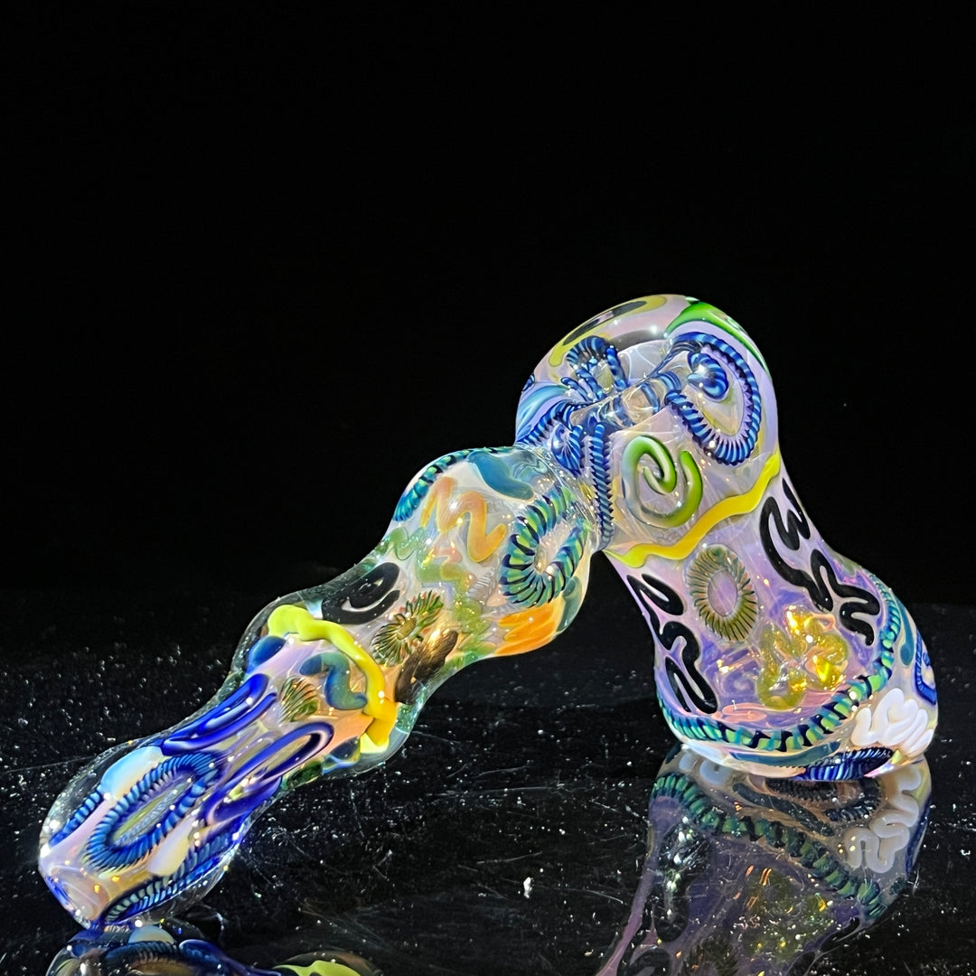 Inside Out Hammer Bubbler Glass Pipe Tiny Mike   