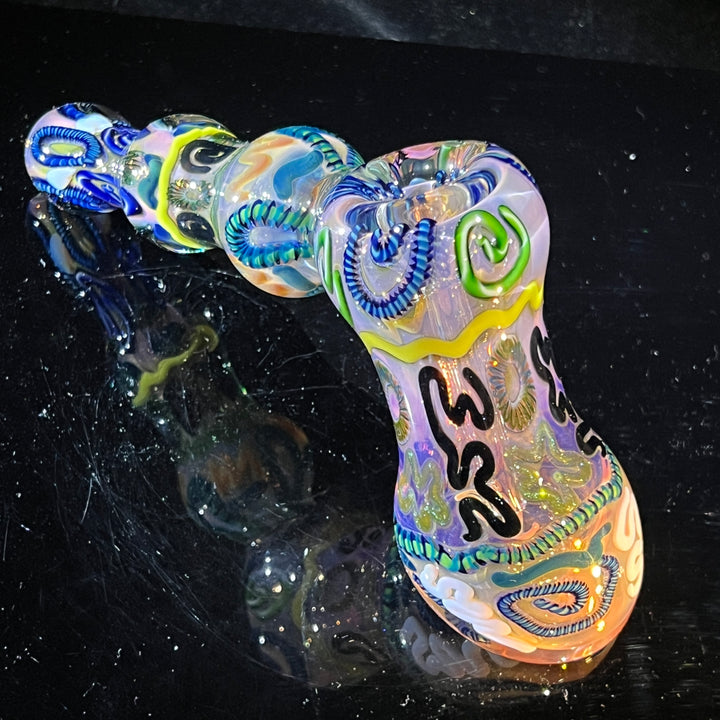 Inside Out Hammer Bubbler Glass Pipe Tiny Mike   