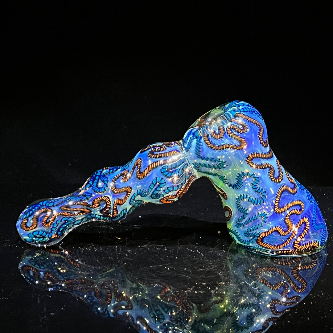 Inside Out Hammer Bubbler Glass Pipe Tiny Mike   