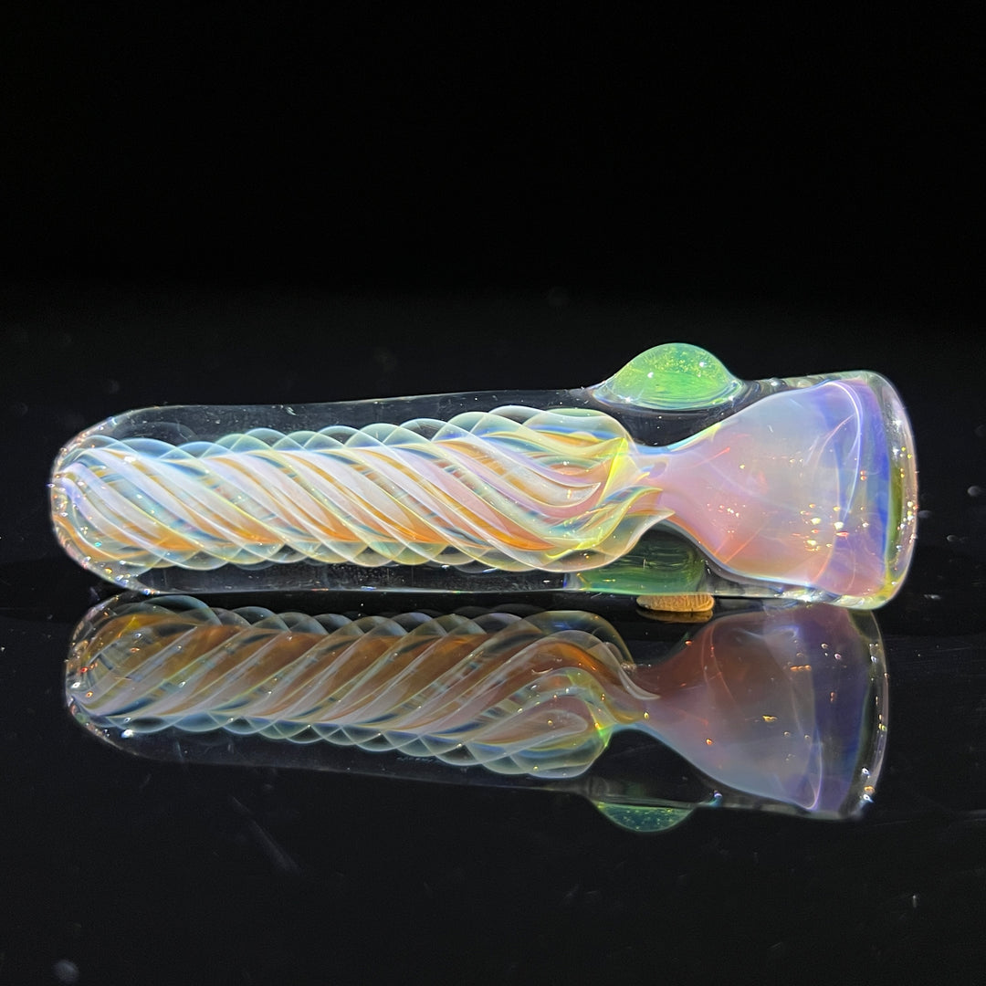 Thick Fume Chillum Glass Pipe Chuck Glass   