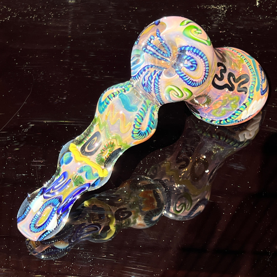 Inside Out Hammer Bubbler Glass Pipe Tiny Mike   