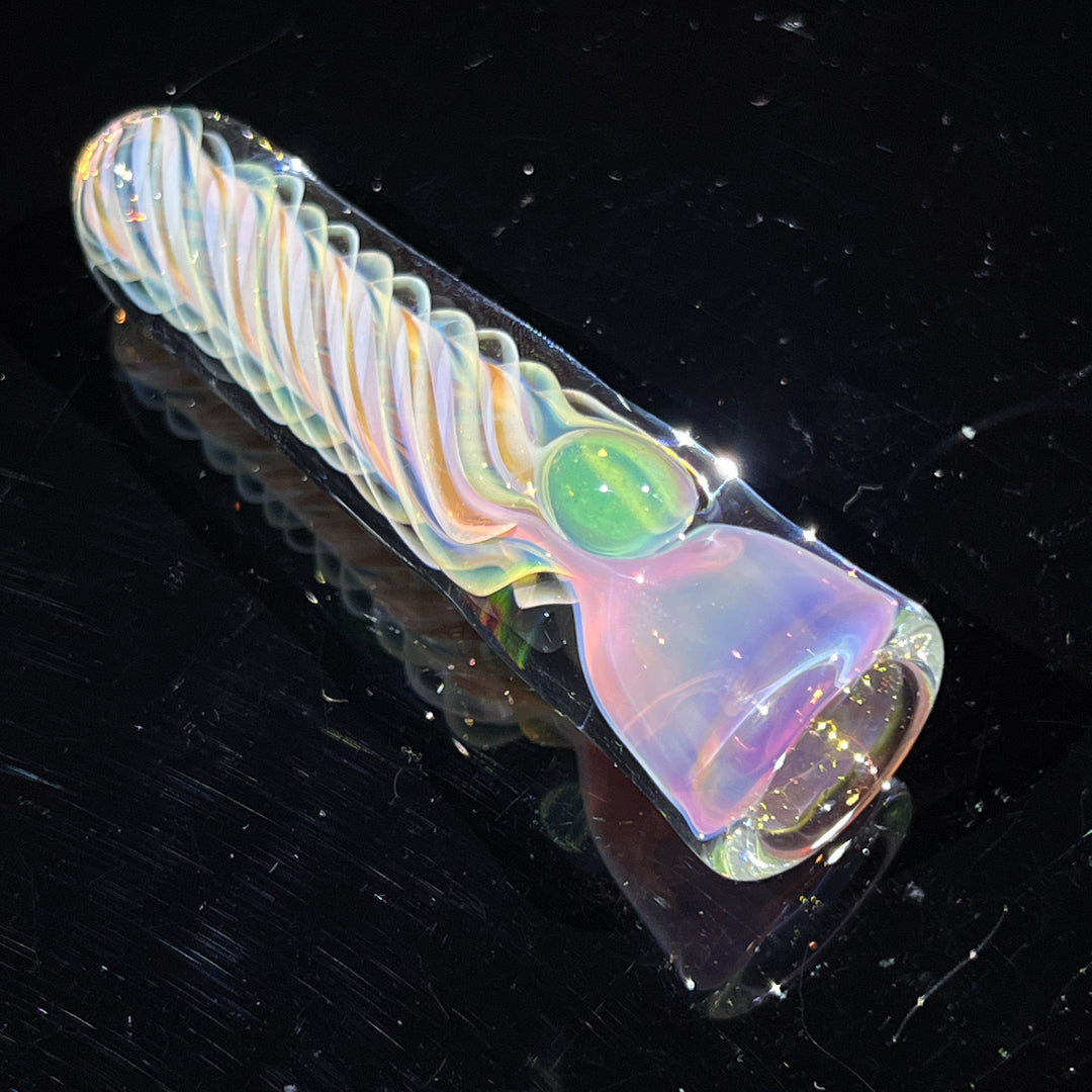 Thick Fume Chillum Glass Pipe Chuck Glass   