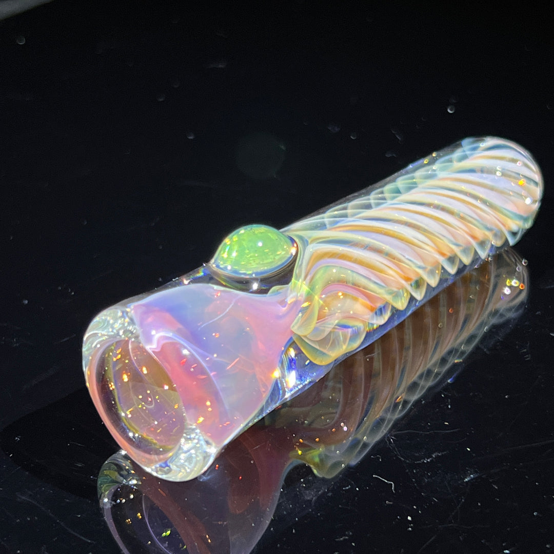 Thick Fume Chillum Glass Pipe Chuck Glass   