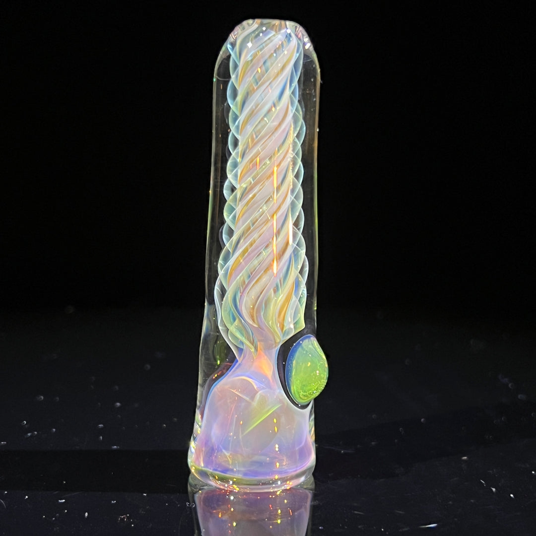 Thick Fume Chillum Glass Pipe Chuck Glass   