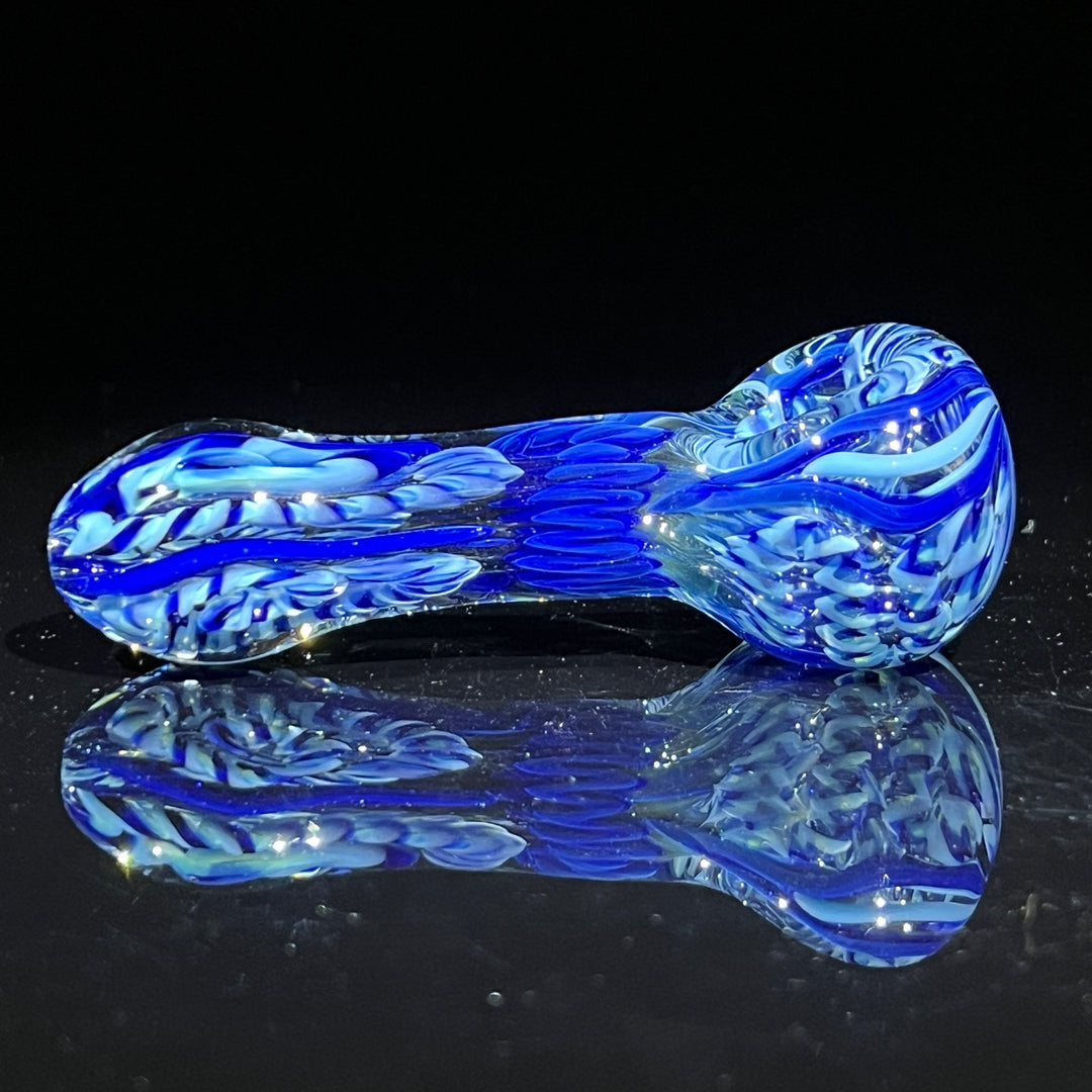 Color Inside Out Spoon Glass Pipe Tiny Mike   