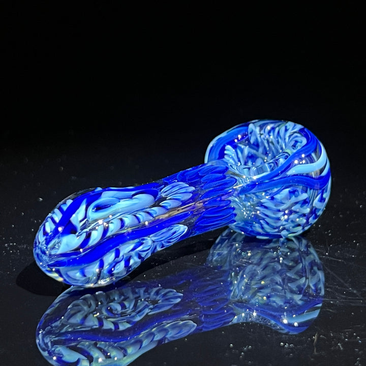 Color Inside Out Spoon Glass Pipe Tiny Mike   