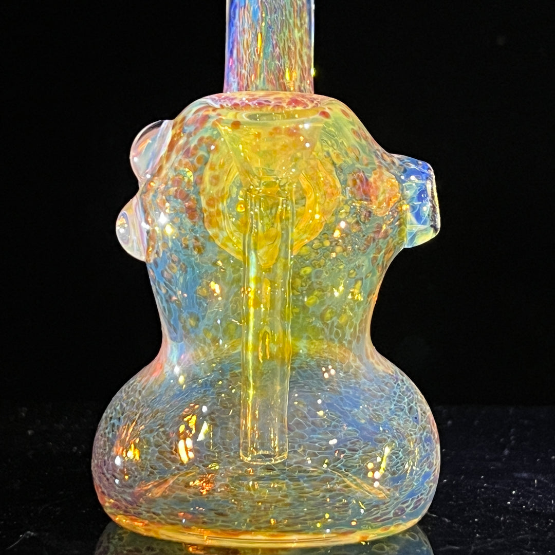 Smooth as Frit Bubbler Glass Pipe Sable Haze   