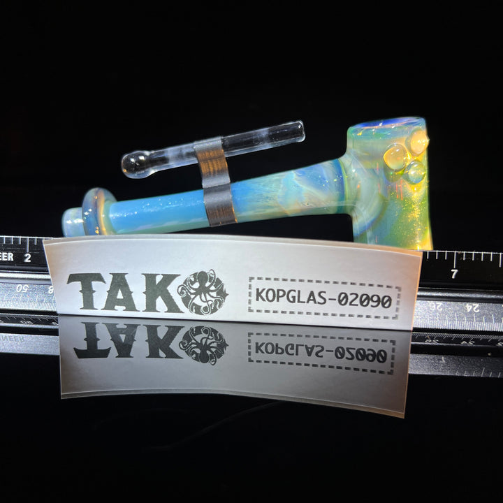 Ocean Seabed Hash Hammer Glass Pipe KOP Glass   