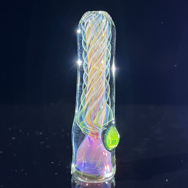 Thick Fume Chillum Glass Pipe Chuck Glass   