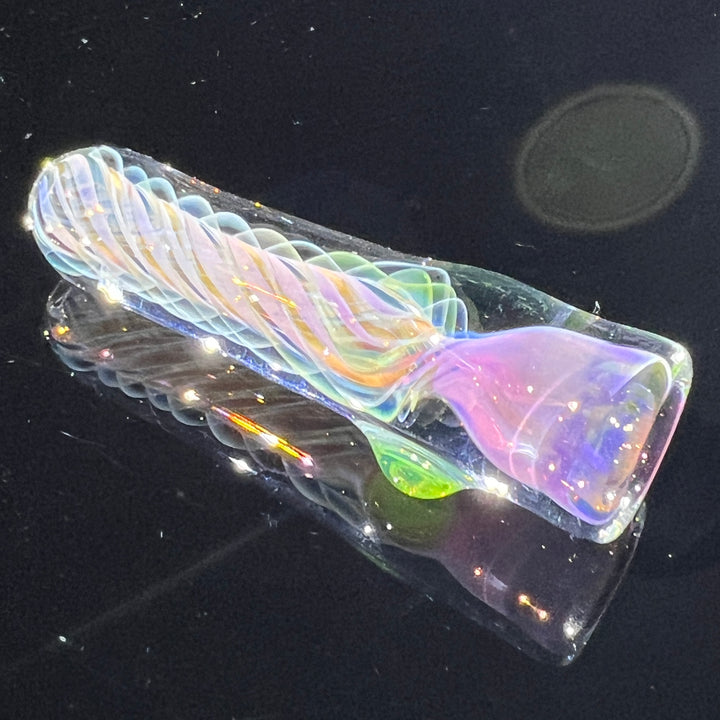 Thick Fume Chillum Glass Pipe Chuck Glass   
