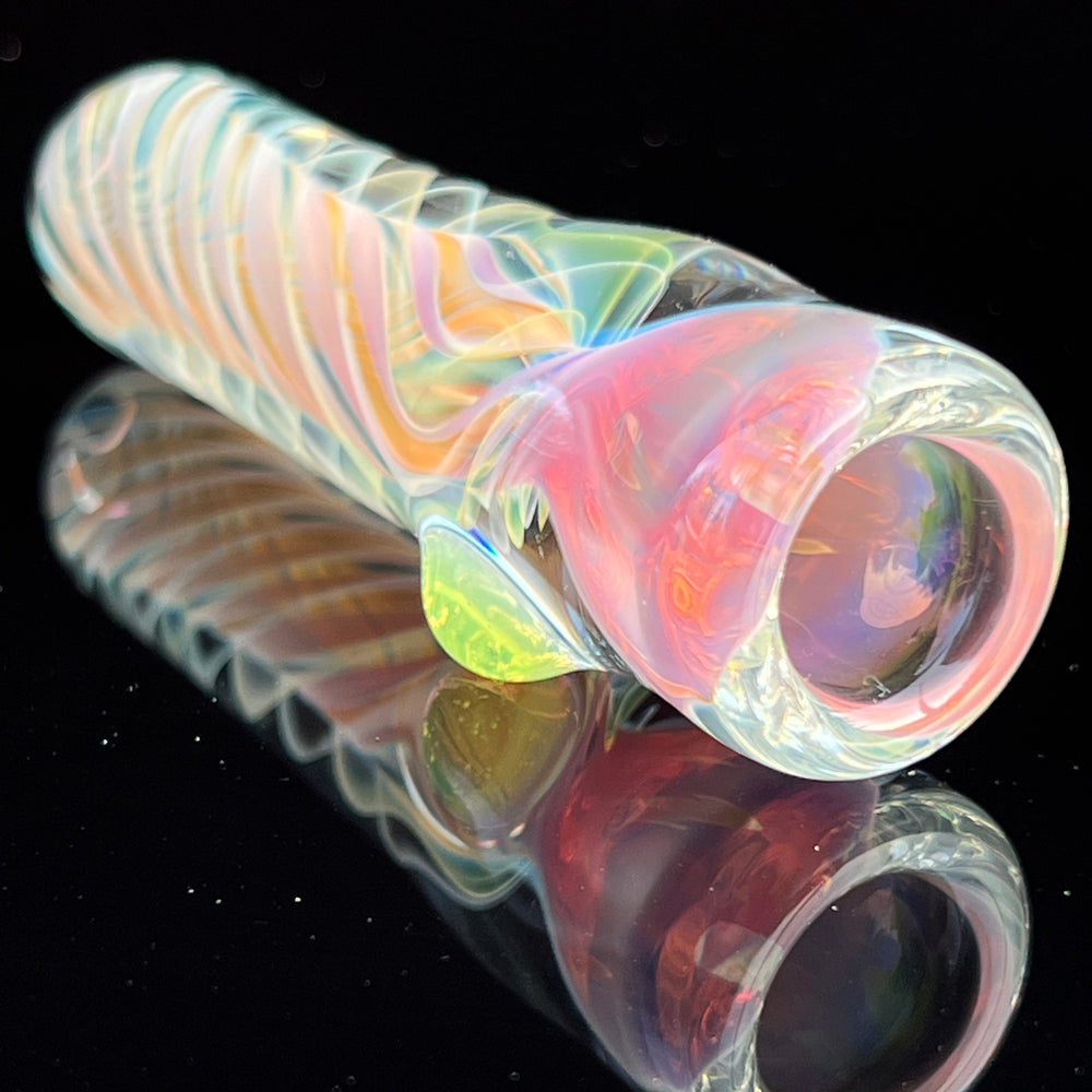 Thick Fume Chillum Glass Pipe Chuck Glass   
