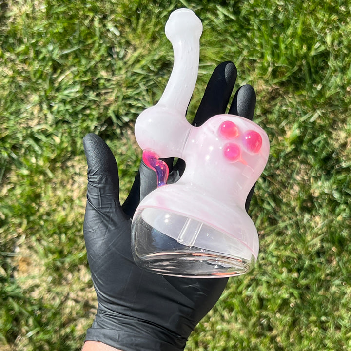 Naruto Marble Bubbler Glass Pipe Sable Haze   