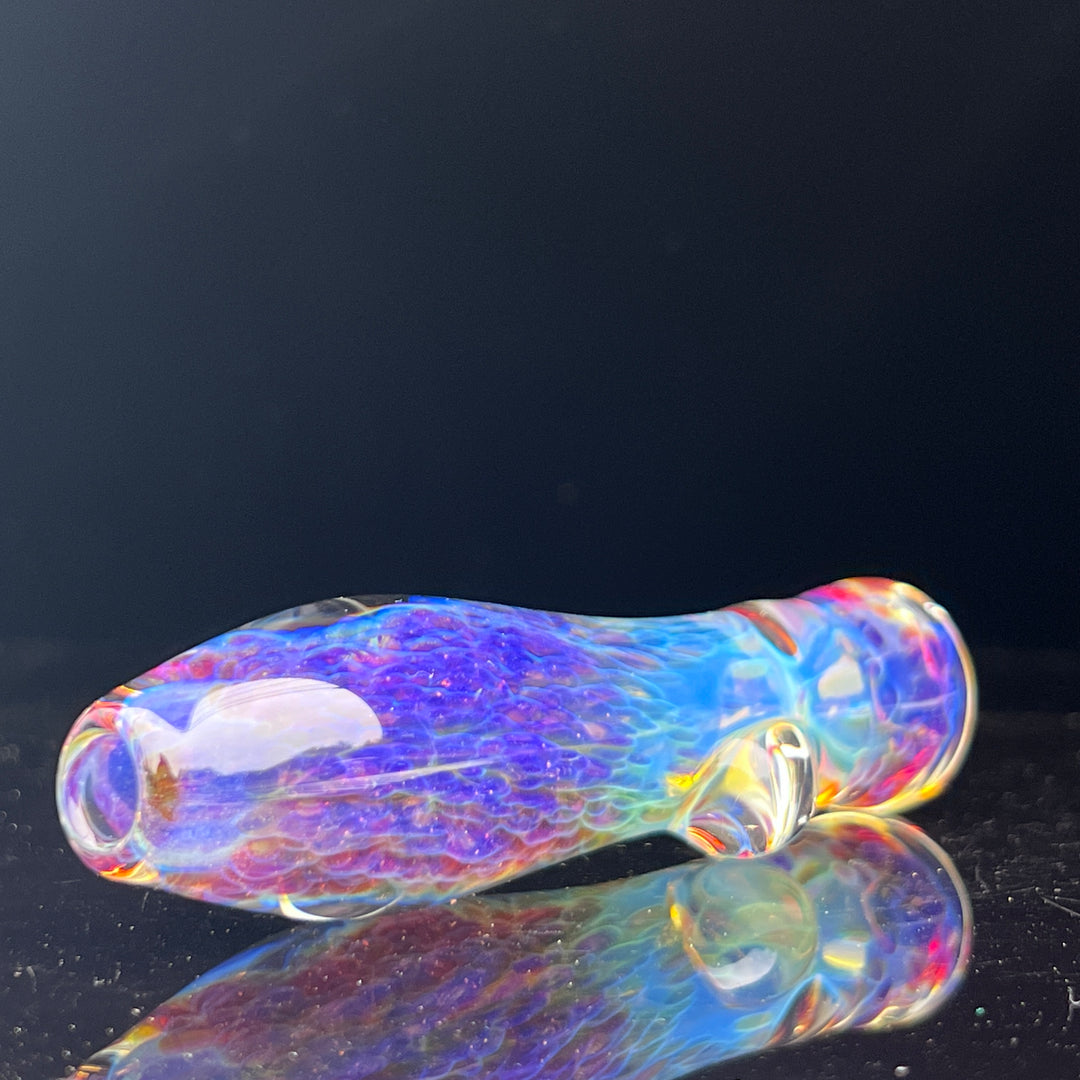 Purple Ghost Chillum Glass Pipe Tako Glass   