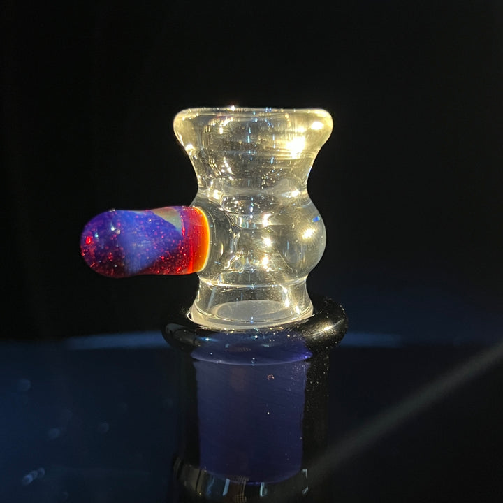 18mm Purple Martini Pull Slide Accessory Tako Glass   