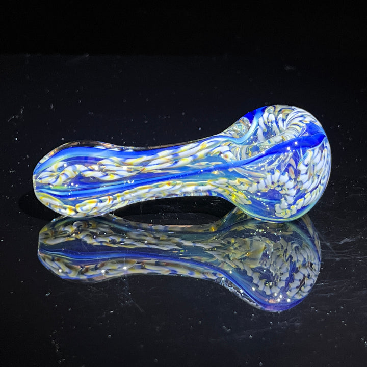 Color Inside Out Spoon Glass Pipe Tiny Mike   