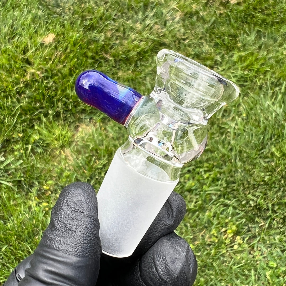 18mm Purple Martini Pull Slide Accessory Tako Glass   